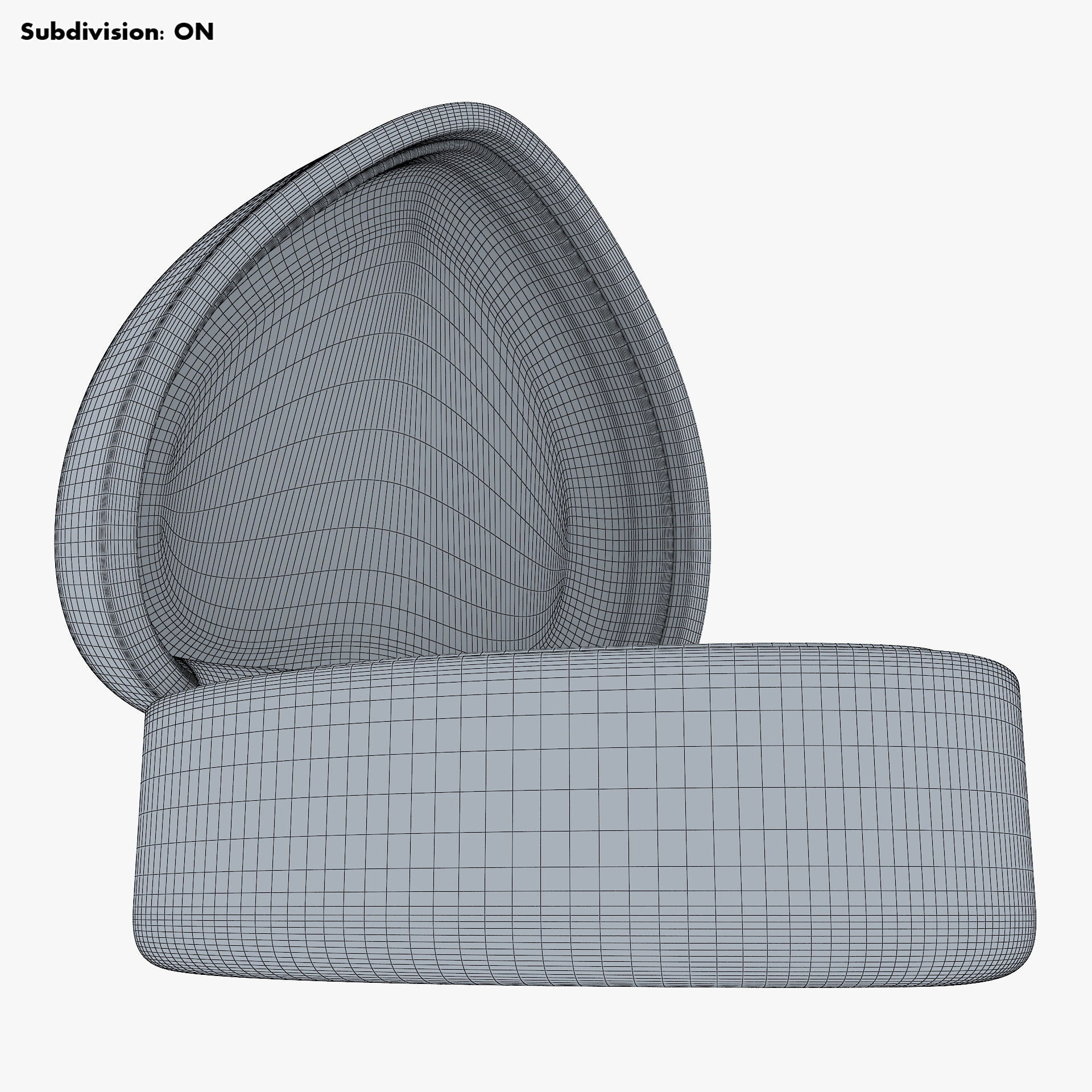 Heart Shape Ring Box Red v 1 3D model_15