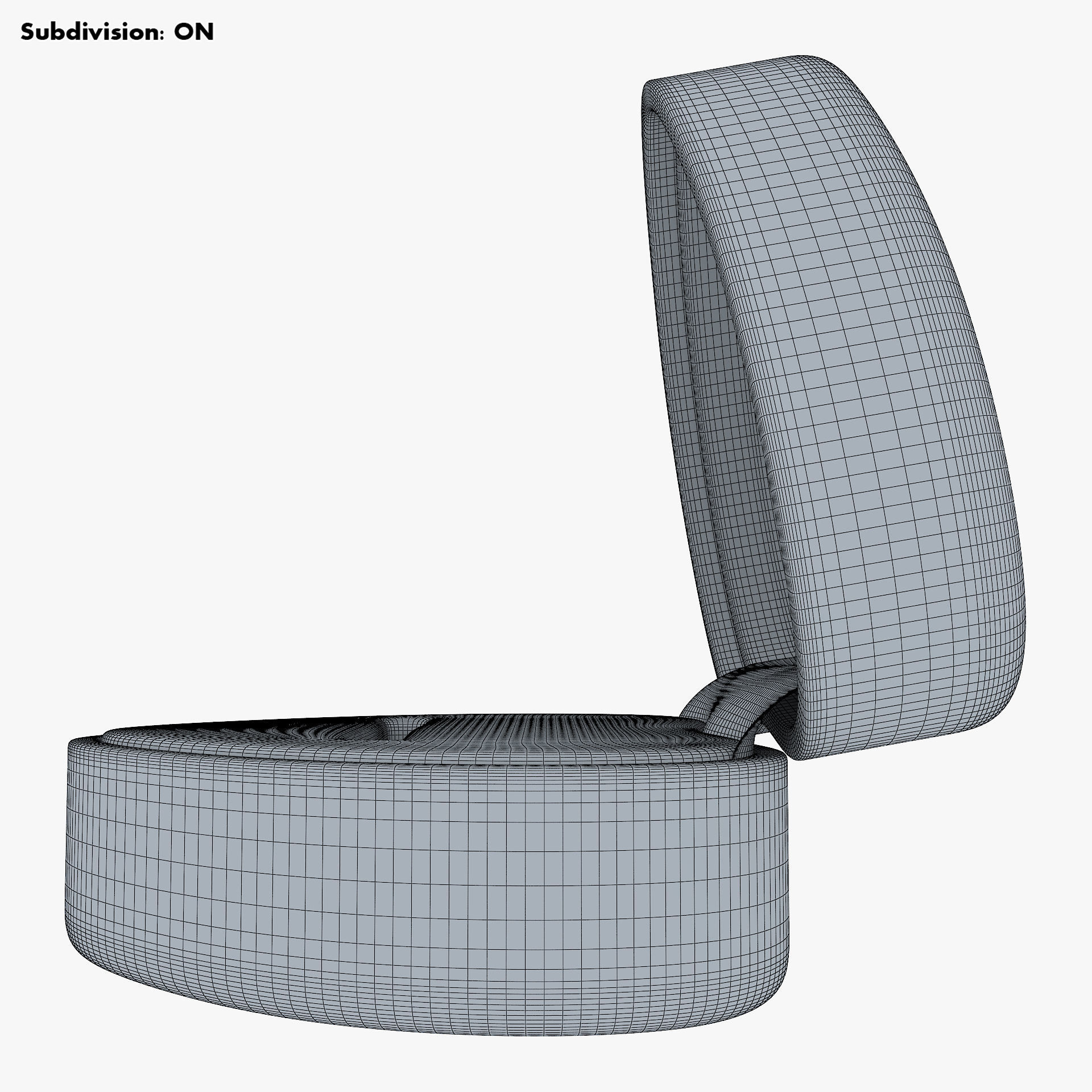 Heart Shape Ring Box Red v 1 3D model_13