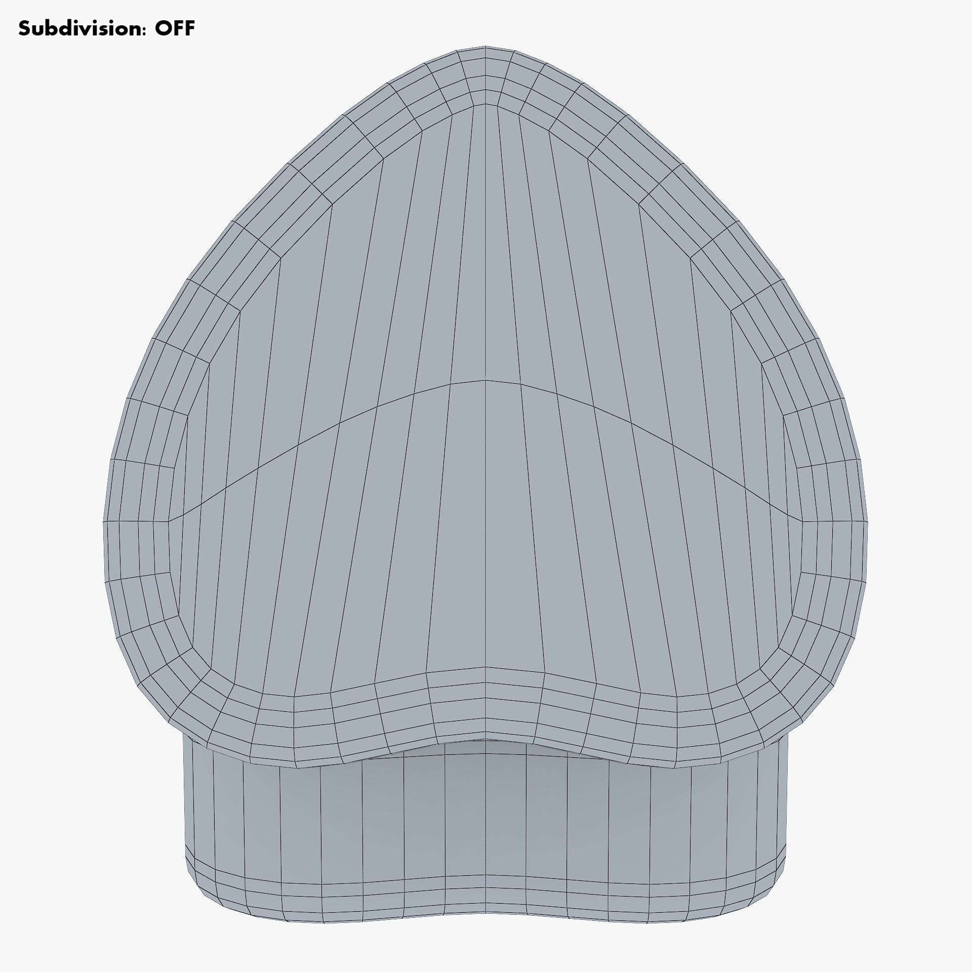 Heart Shape Ring Box Red v 1 3D model_20