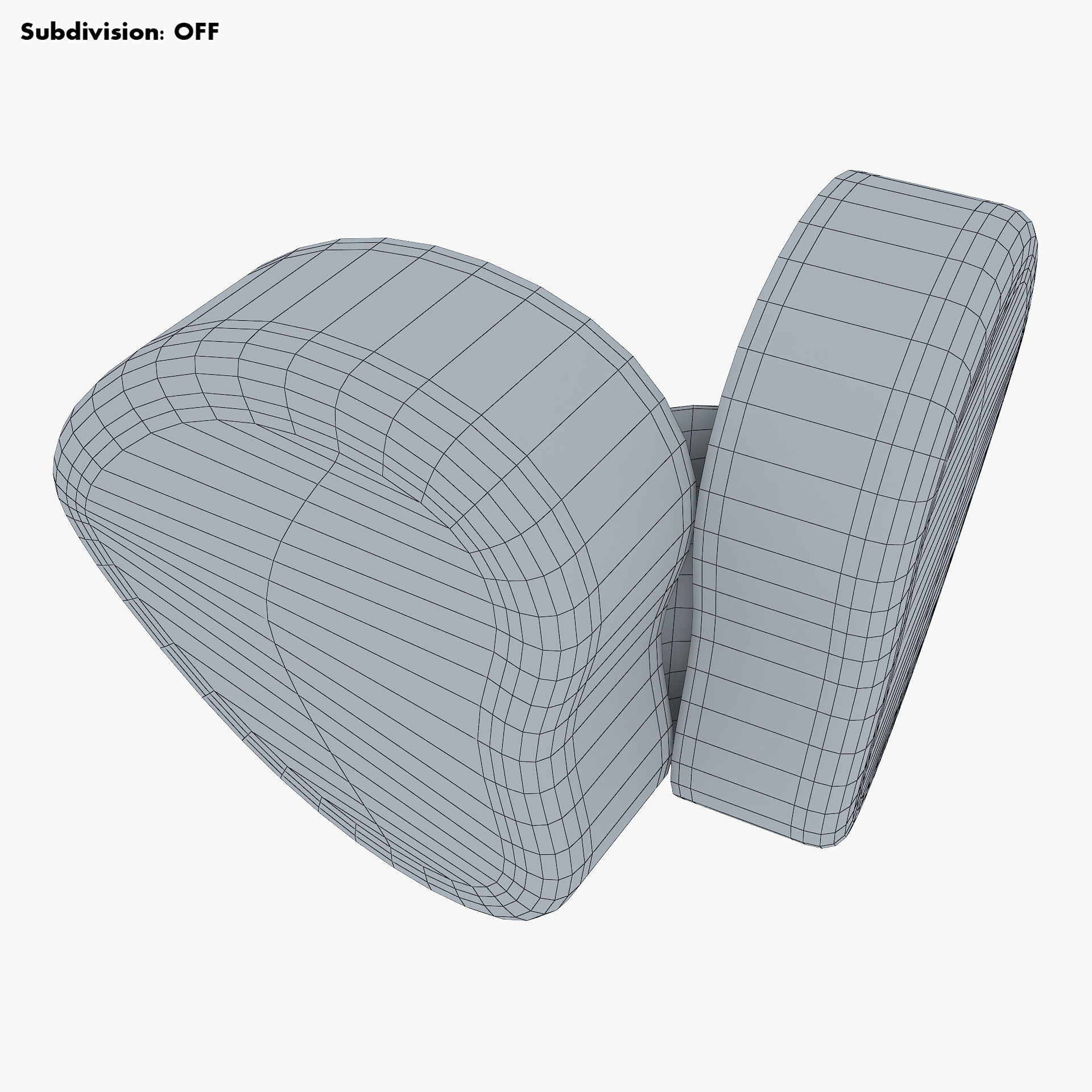 Heart Shape Ring Box Red v 1 3D model_26