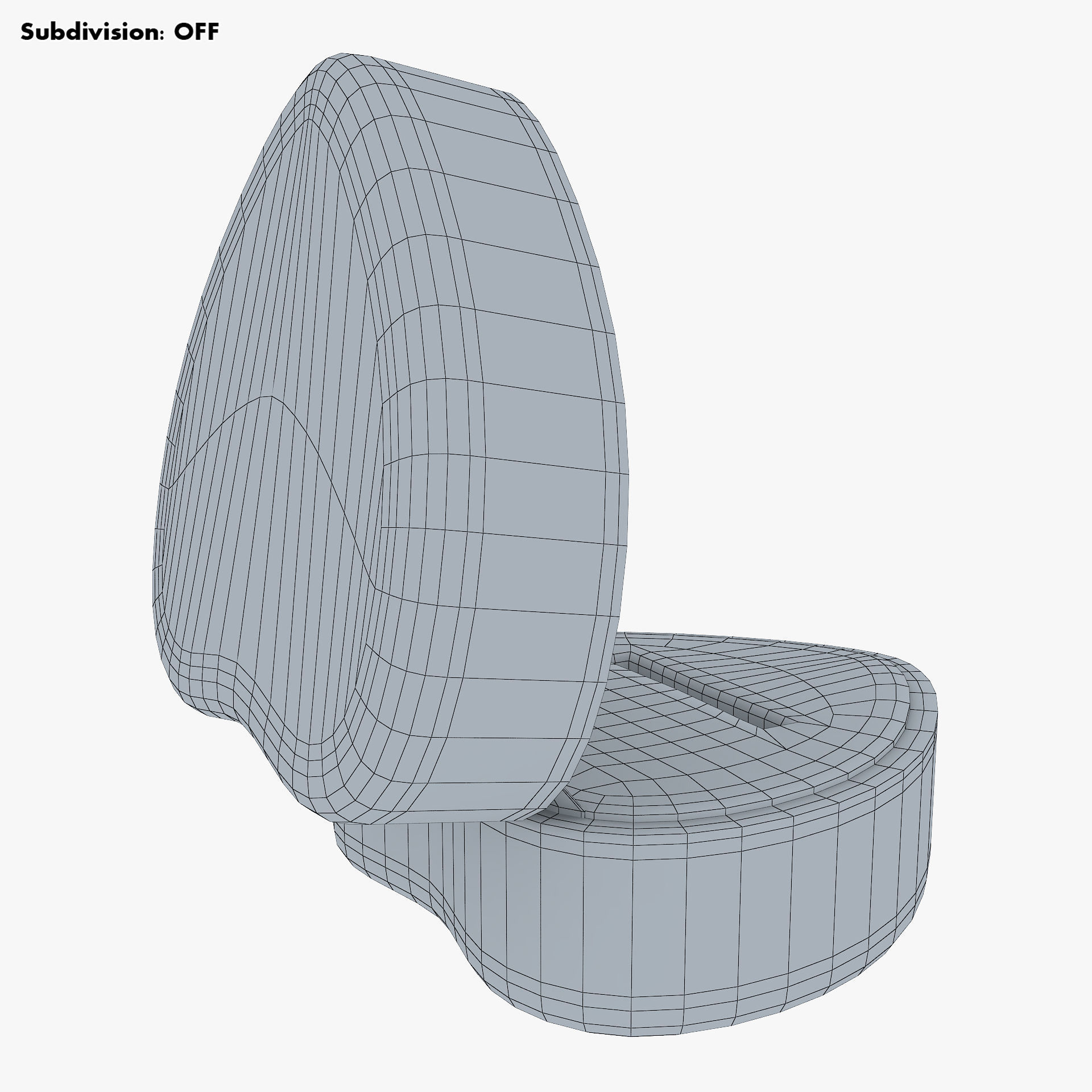 Heart Shape Ring Box Red v 1 3D model_12