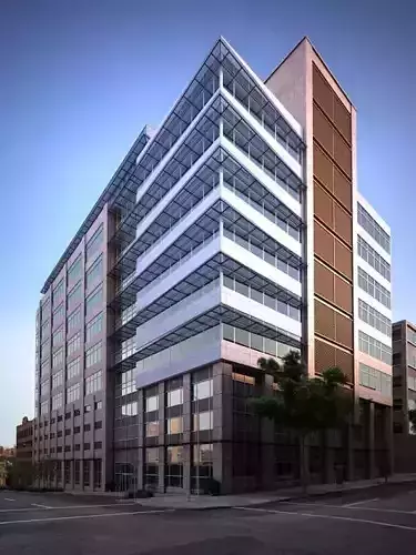 Office Building 3D model