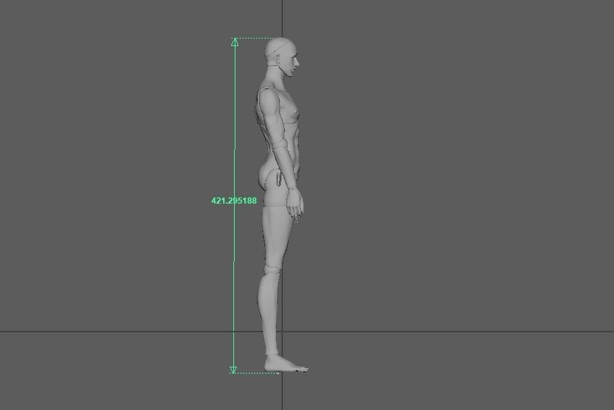 BJD doll boy Caiden ball joint doll 3D print model_17