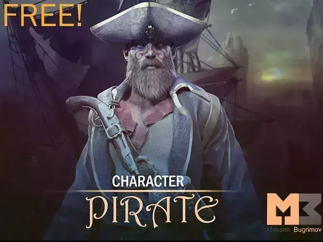 Pirate sword and grenade