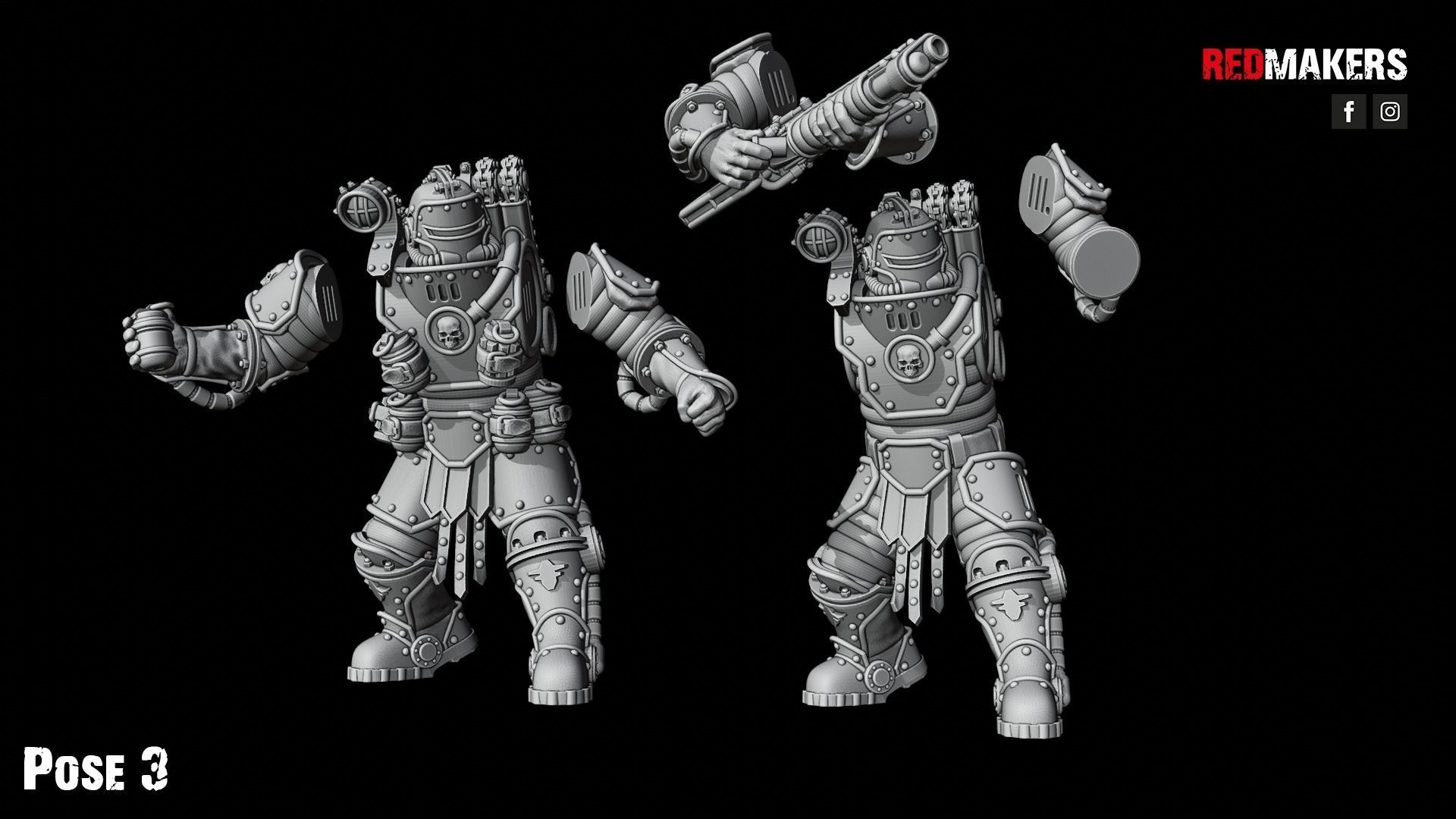 Solar Guard - Kill Squad - Imperial Force 3D print model_31