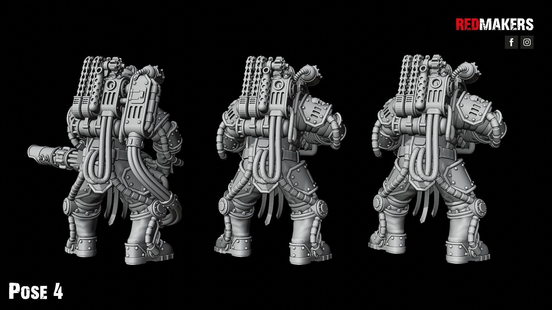 Solar Guard - Kill Squad - Imperial Force 3D print model_33