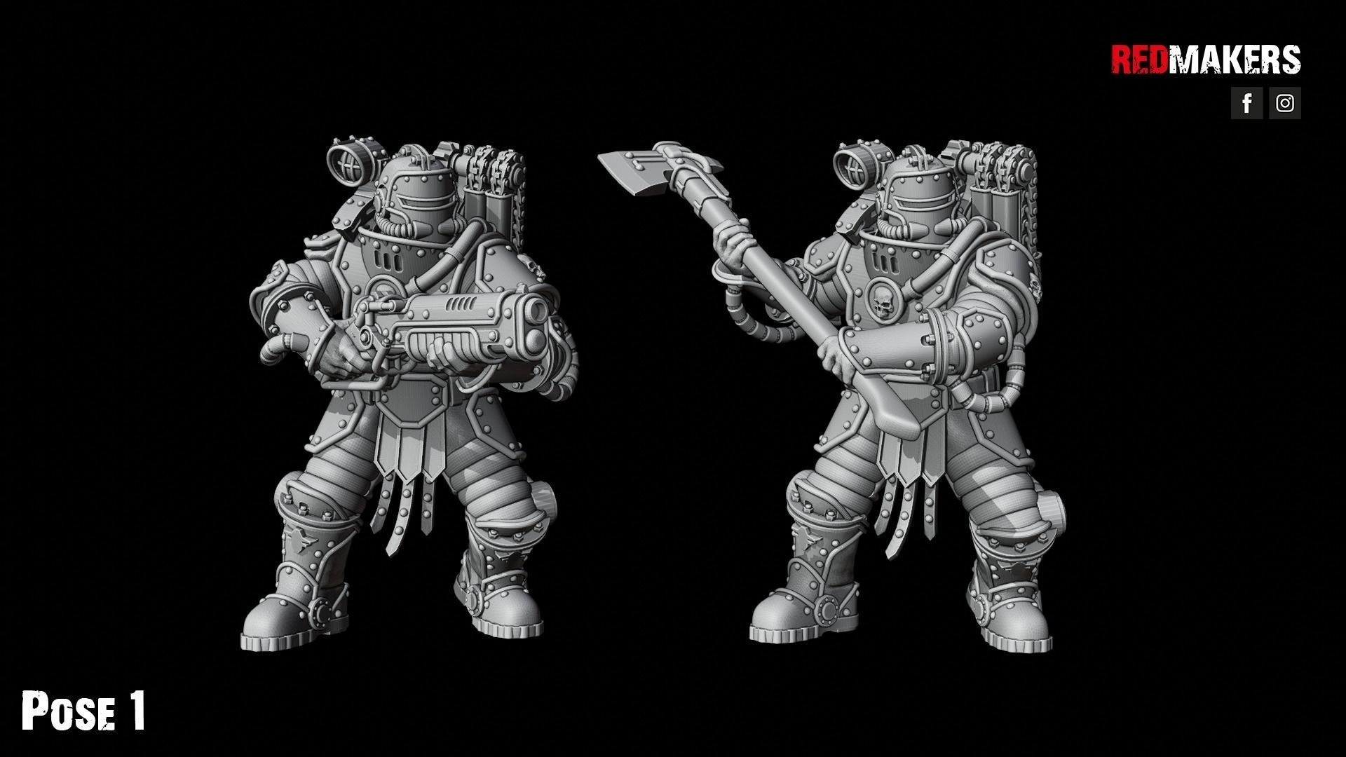 Solar Guard - Kill Squad - Imperial Force 3D print model_23