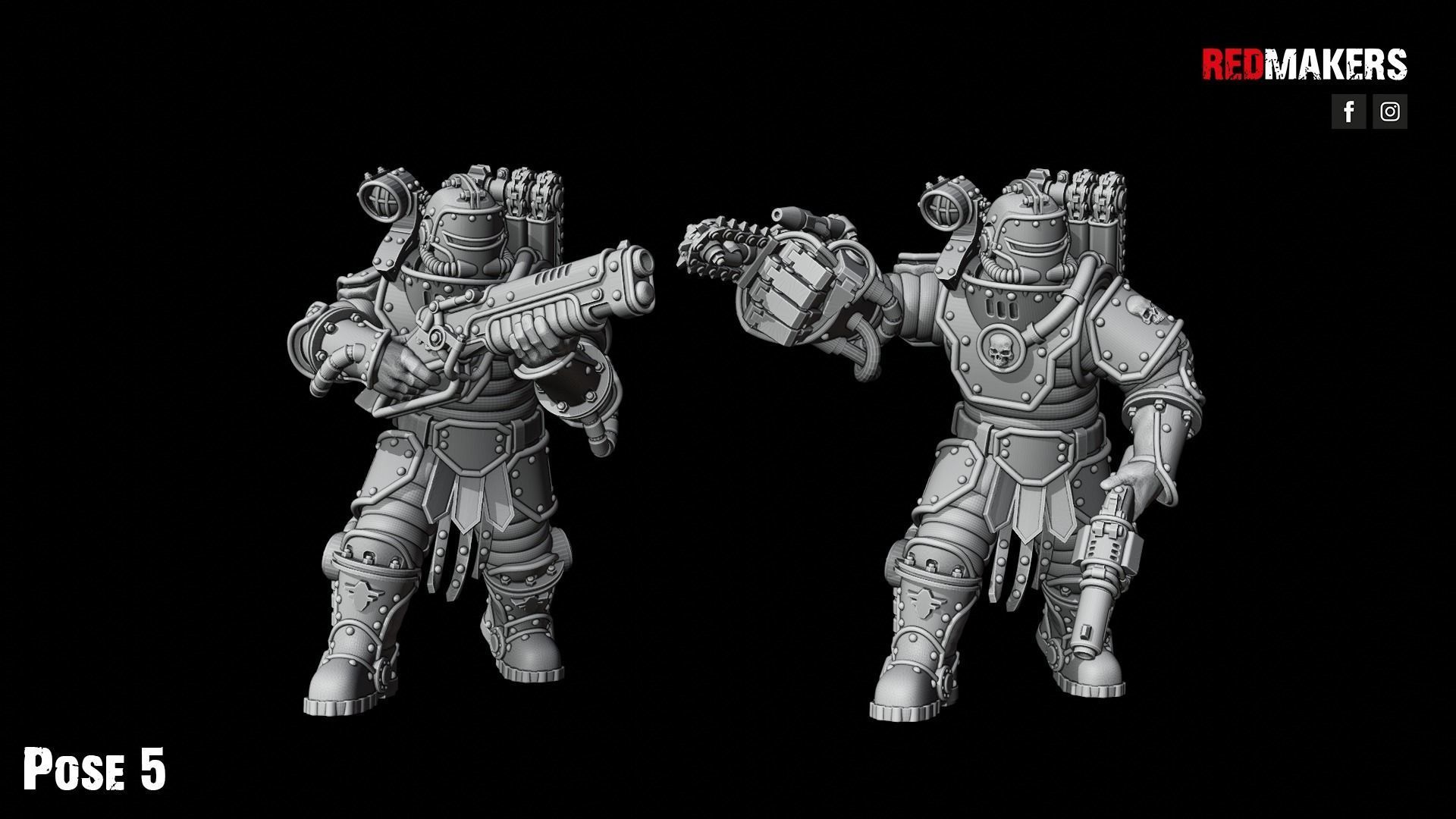 Solar Guard - Kill Squad - Imperial Force 3D print model_35