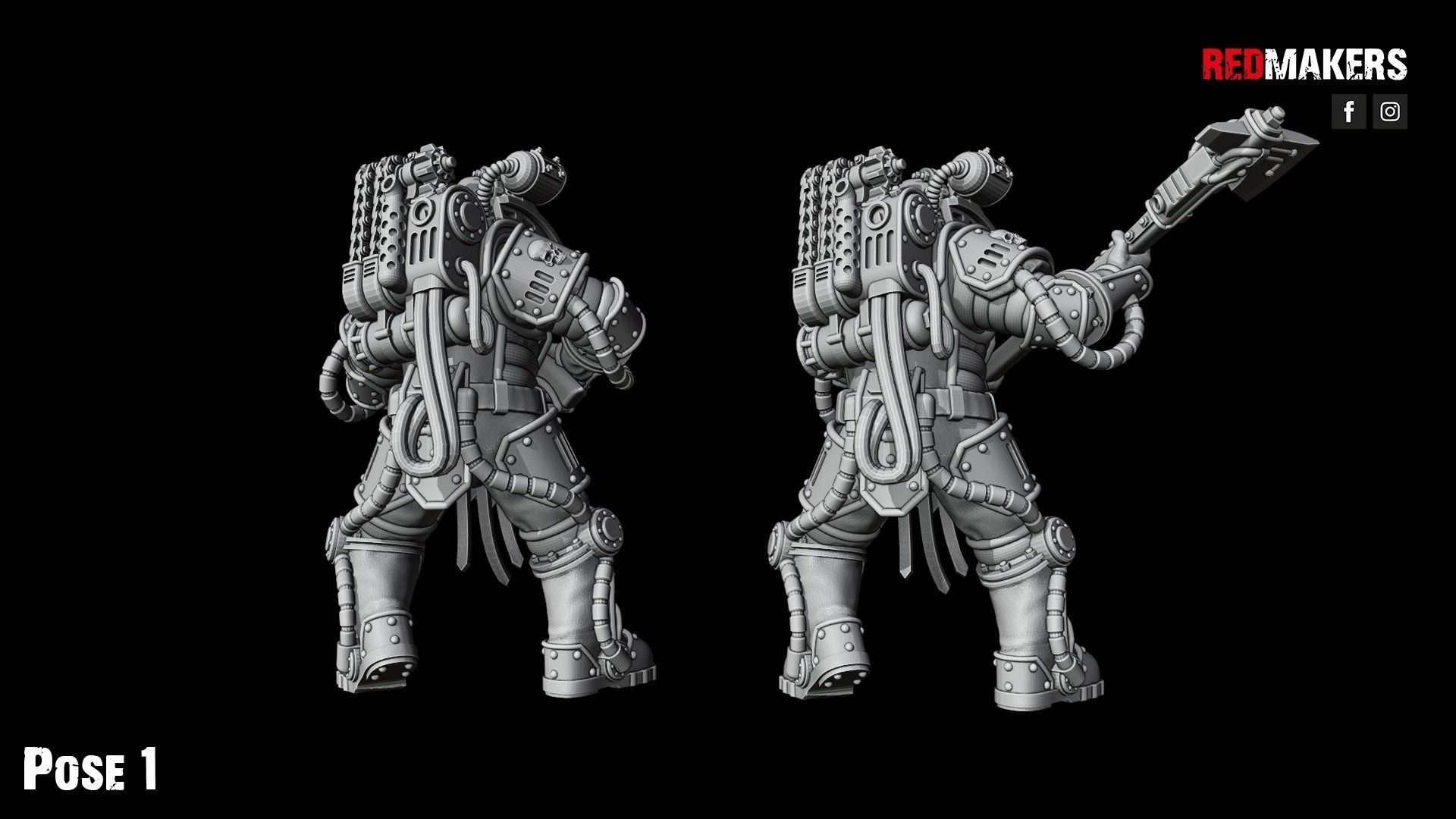 Solar Guard - Kill Squad - Imperial Force 3D print model_24