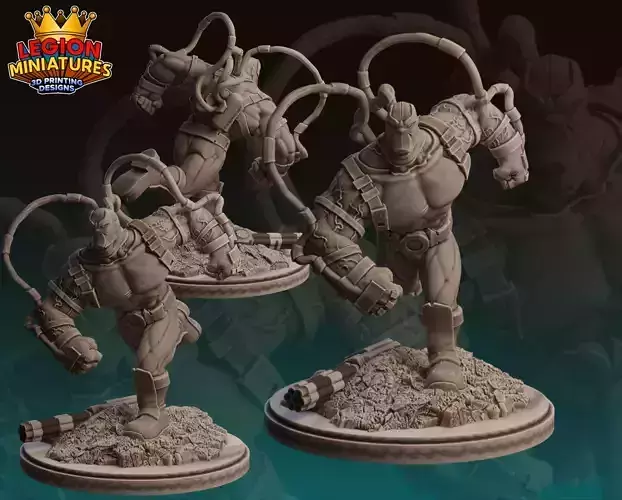  MARVEL CRISIS PROTOCOL BANE PRESUPPORTED INCLUDED 3D print 