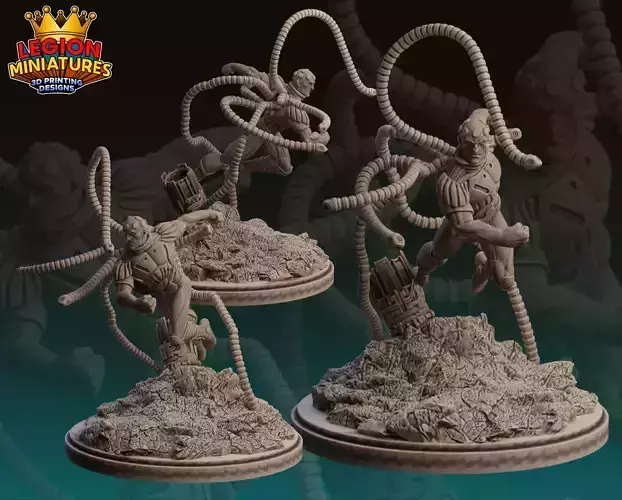 MARVEL CRISIS PROTOCOL BRAINIAC PRESUPPORTED INCLUDED 3D print 