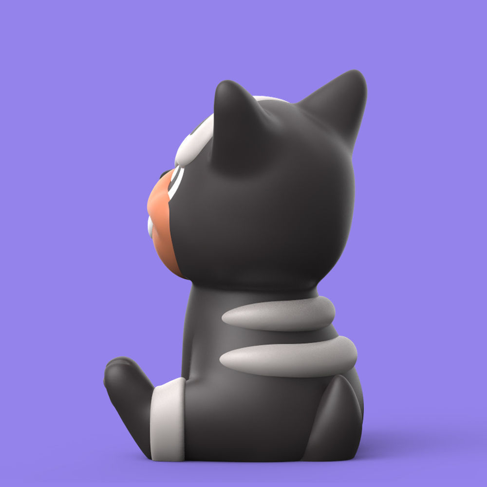 Pokemon Houndour Evolution EASY PRINT NO SUPPORT 3D print model_2