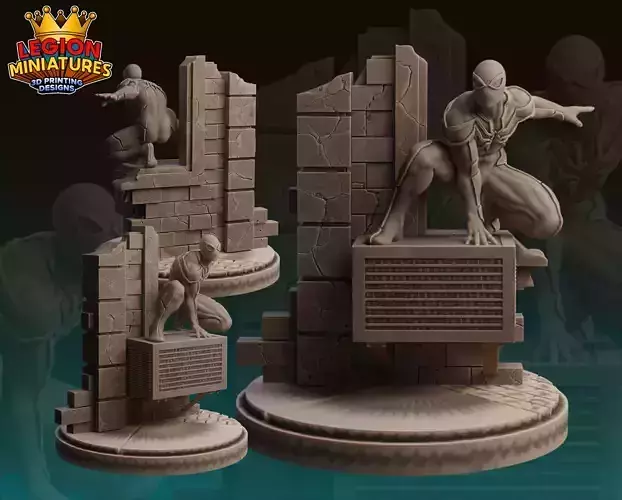  MARVEL CRISIS PROTOCOL SPIDERMAN PRESUPPORTED INCLUDED 3D print