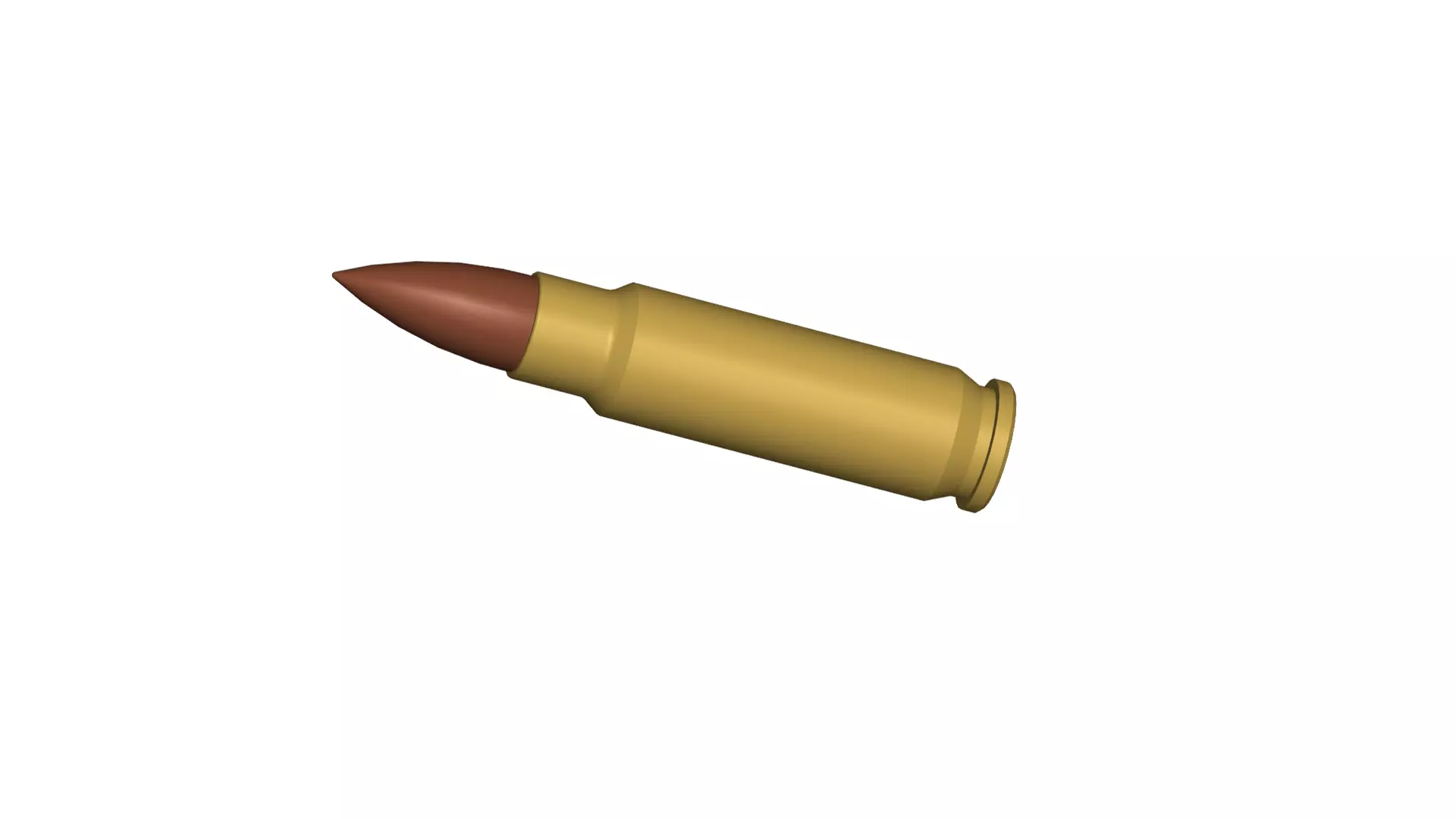 5-7x28 bullet 3D model_0