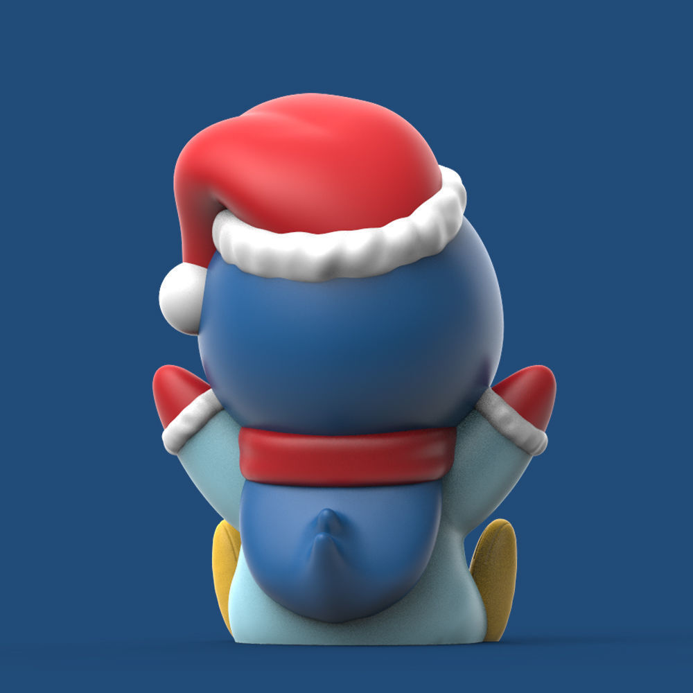 Pokemon Christmas Pokemon Set EASY PRINT NO SUPPORT 3D print model_4