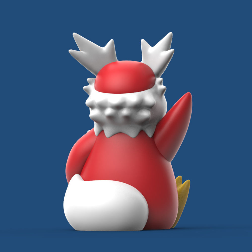 Pokemon Christmas Pokemon Set EASY PRINT NO SUPPORT 3D print model_2