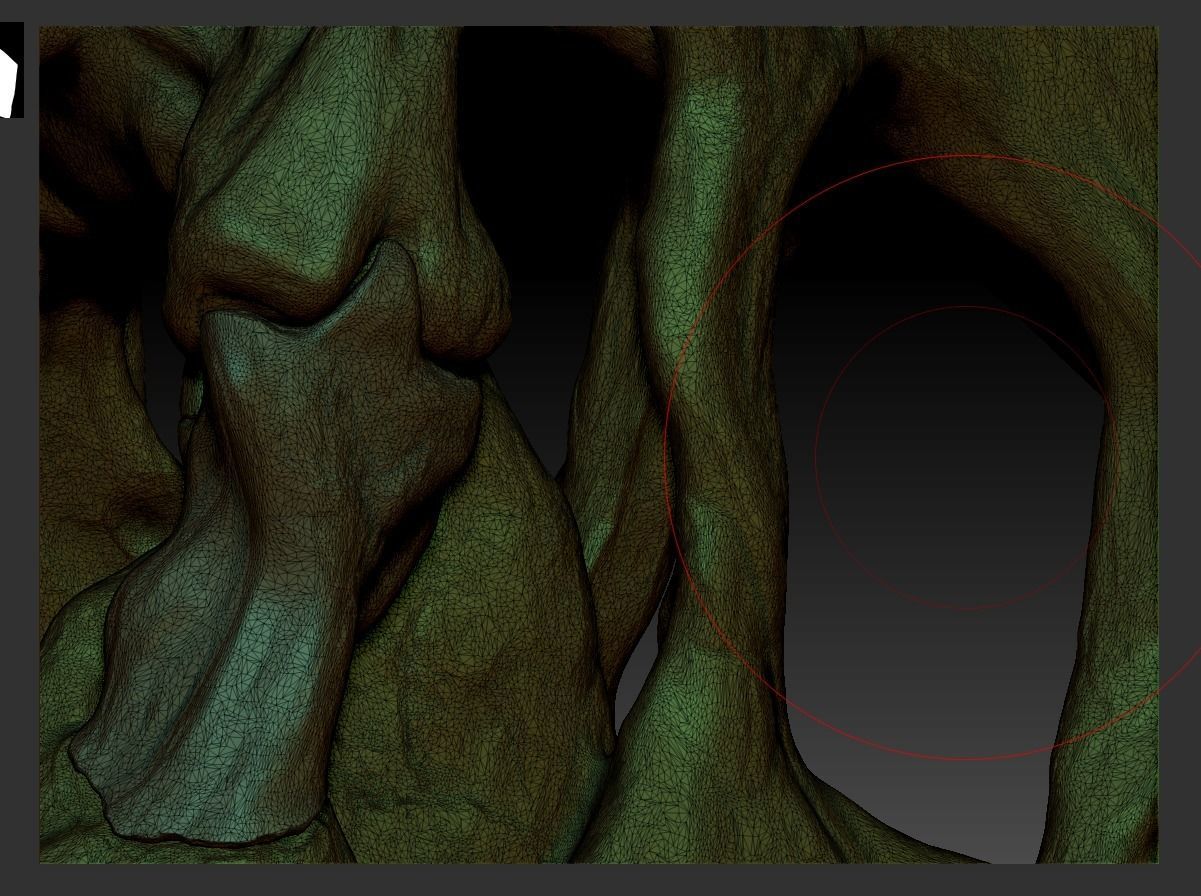 double dragon skull 3D model_10