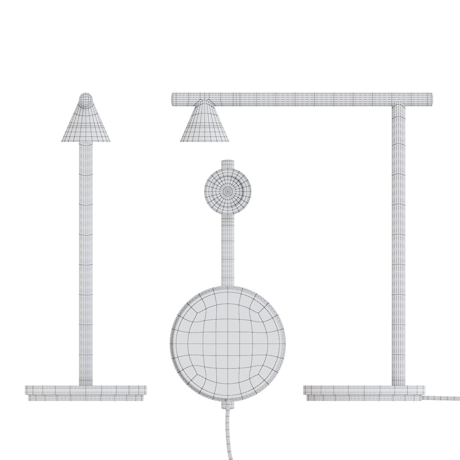 Desk lamp - Ago Probe Jr 3D model_3