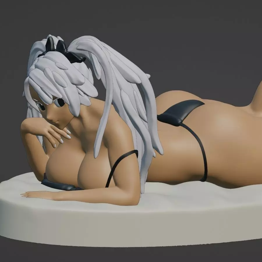 3d printable beach girl figures Free 3D print model