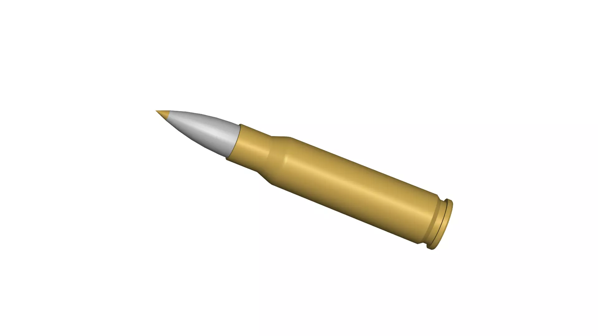  308 bullet 3D model_0