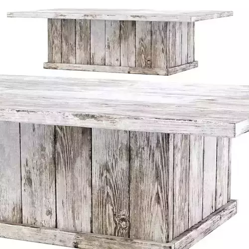 Eric wooden coffee table SD15 by Bpoint Design 