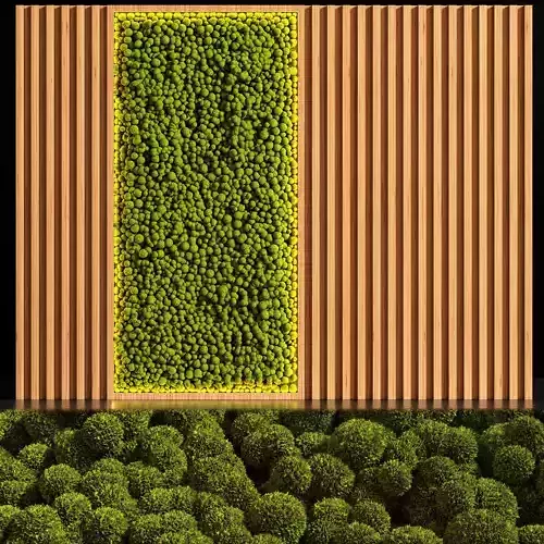 Mosswalls 01 3D model