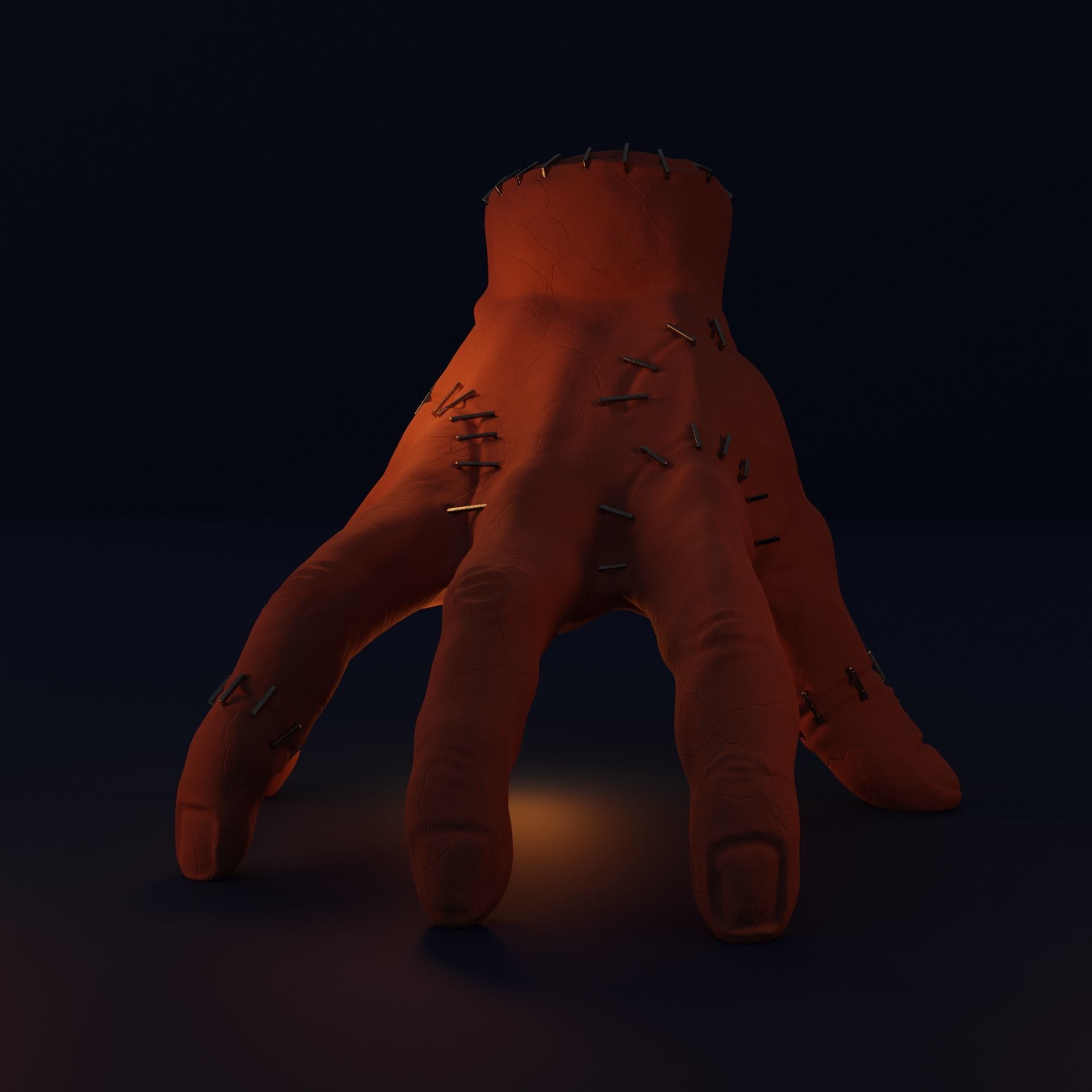 Thing - Addams - Wednesday 3D print model_2