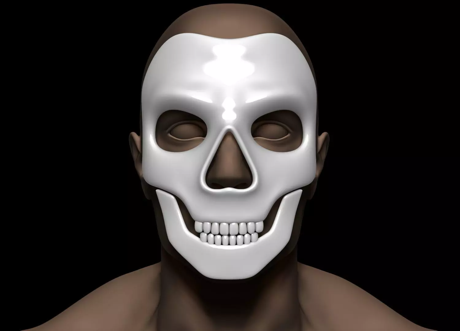 Skull Mask 3D model