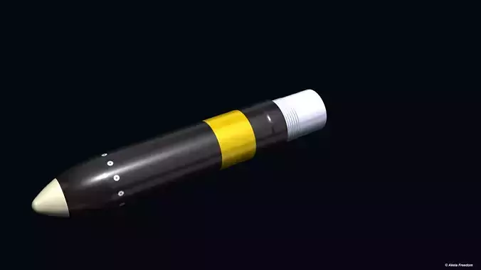 HEAT APAM Warhead for Hydra 70 APKWS II 3D model