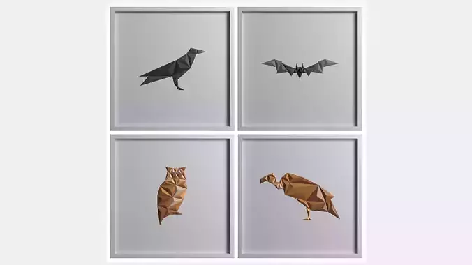 Paper ArtWork 26 3D model