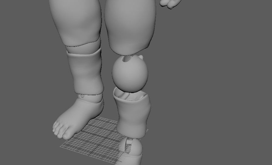 BJD doll Mina ball joint doll 3D print model_28