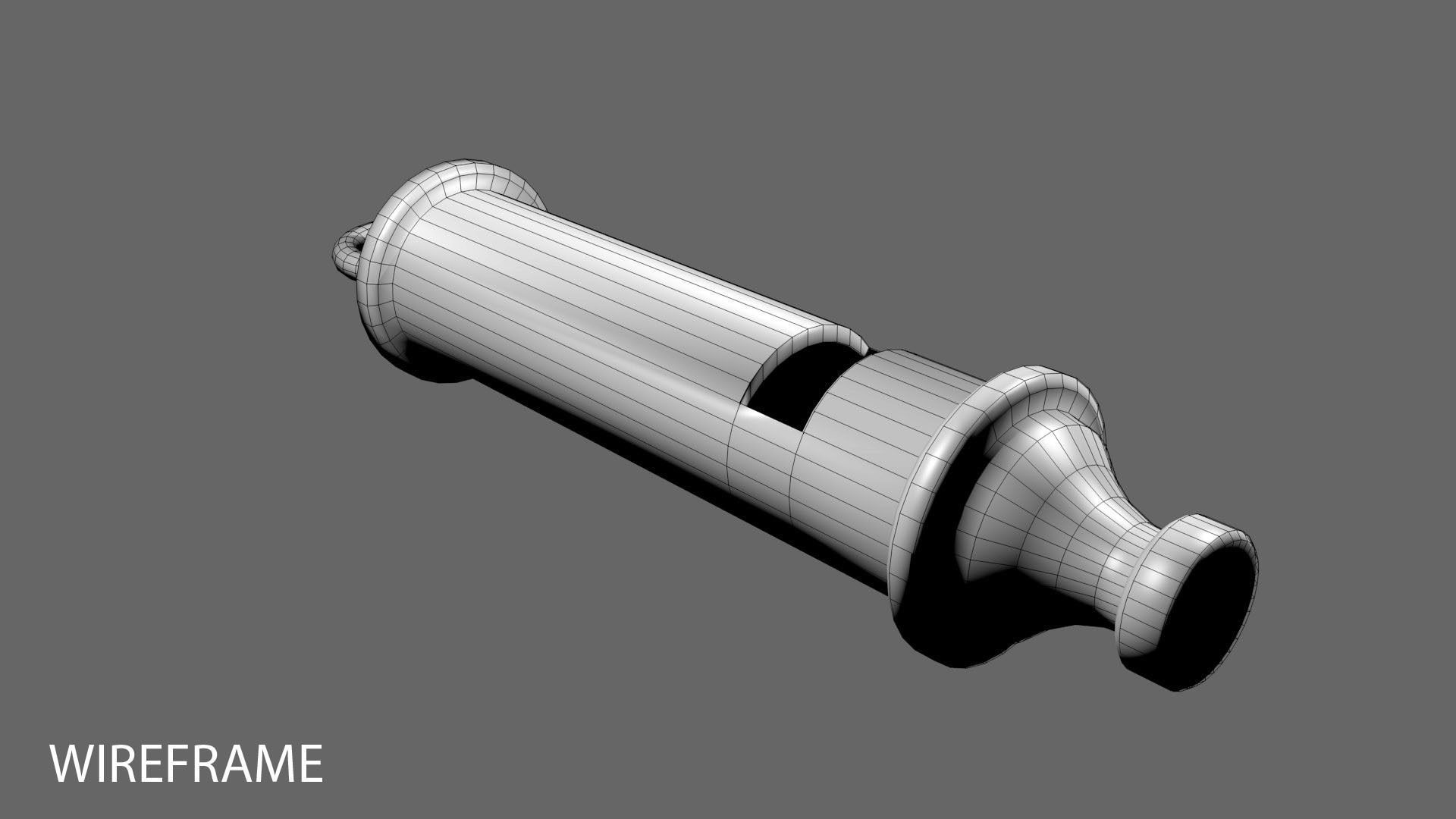 Whistle 2 medical device 3D model_3