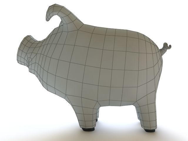 Piggy Bank 3D model_6