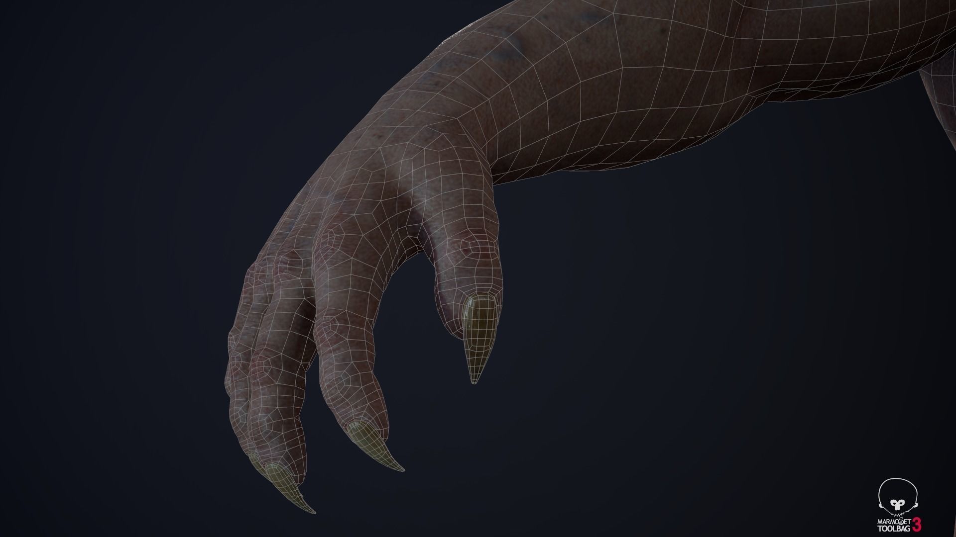 Cyclops 01 Low-poly 3D model_29