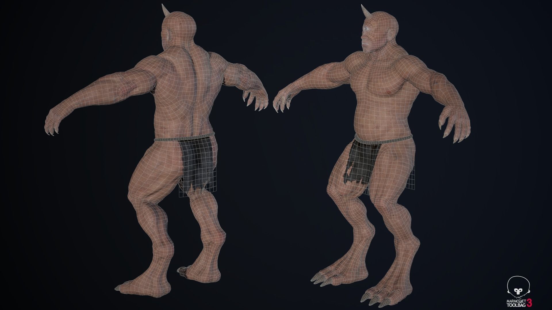 Cyclops 01 Low-poly 3D model_32