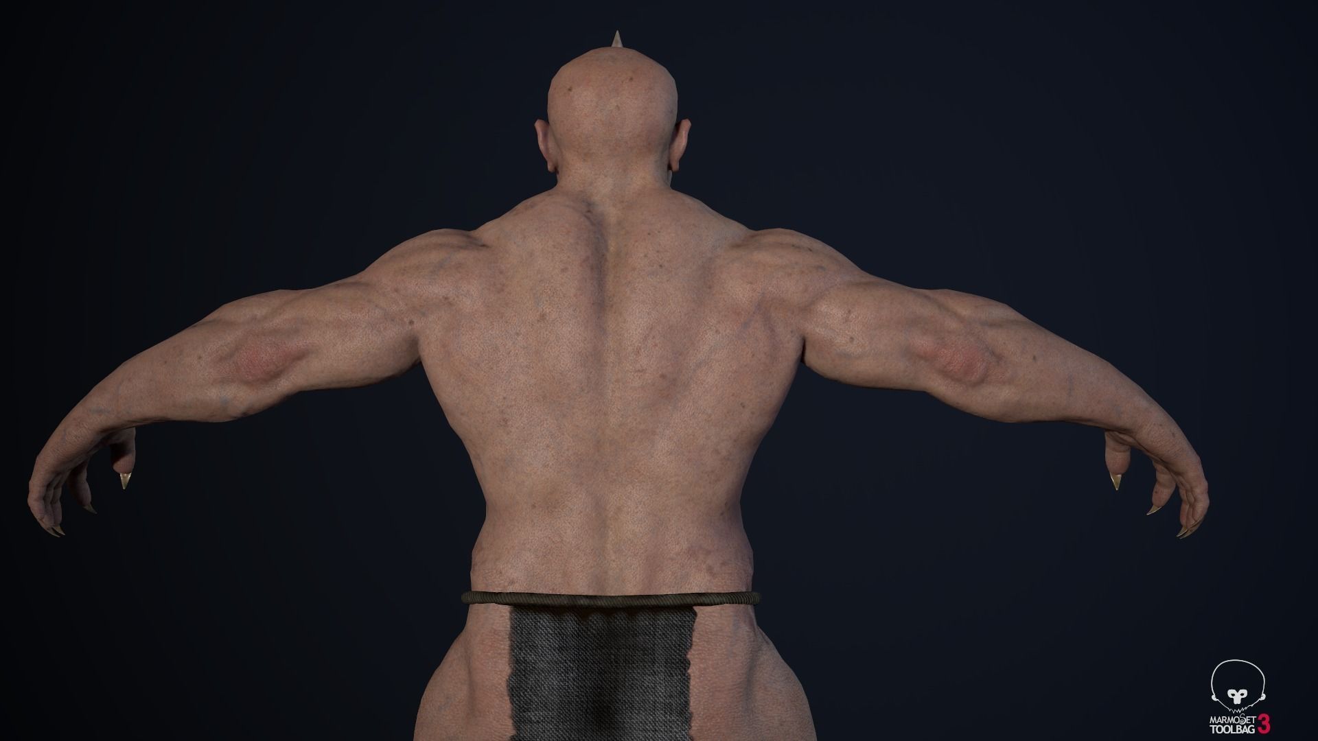 Cyclops 01 Low-poly 3D model_18