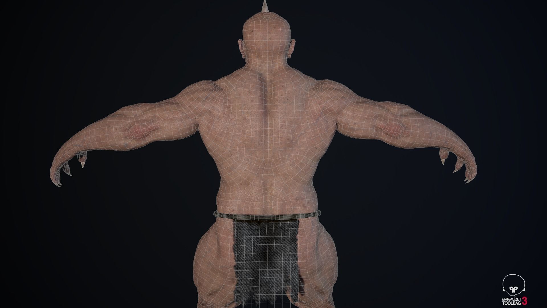 Cyclops 01 Low-poly 3D model_31