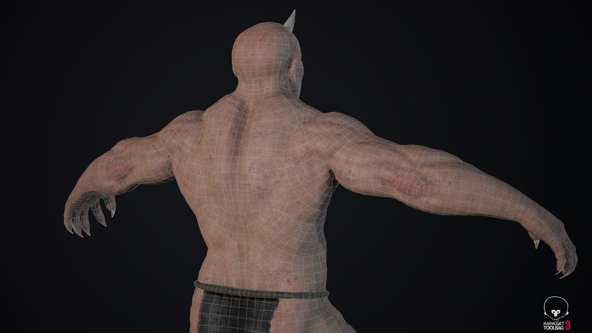 Cyclops 01 Low-poly 3D model_28