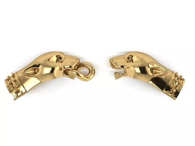 tiger bracelet 2 3D print model