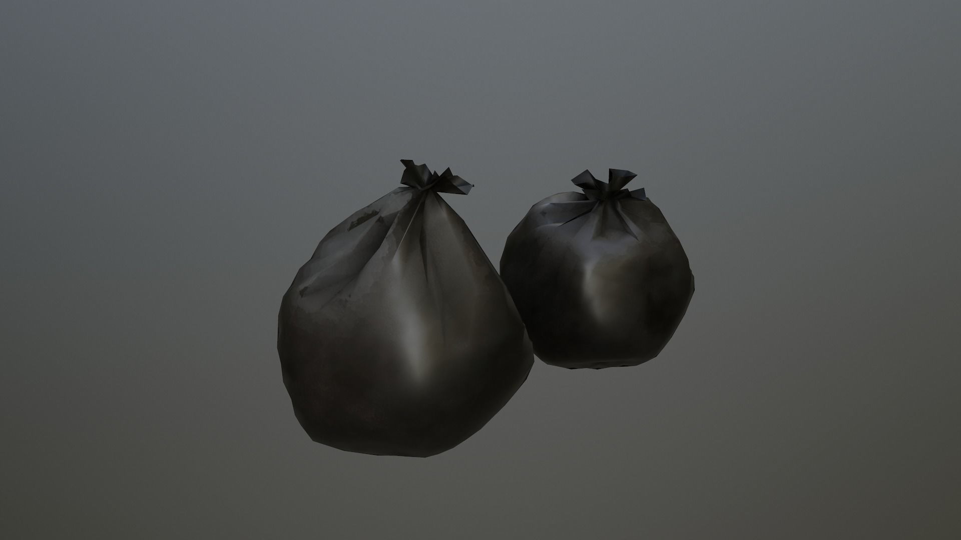 Trash Bag Free low-poly 3D model_15