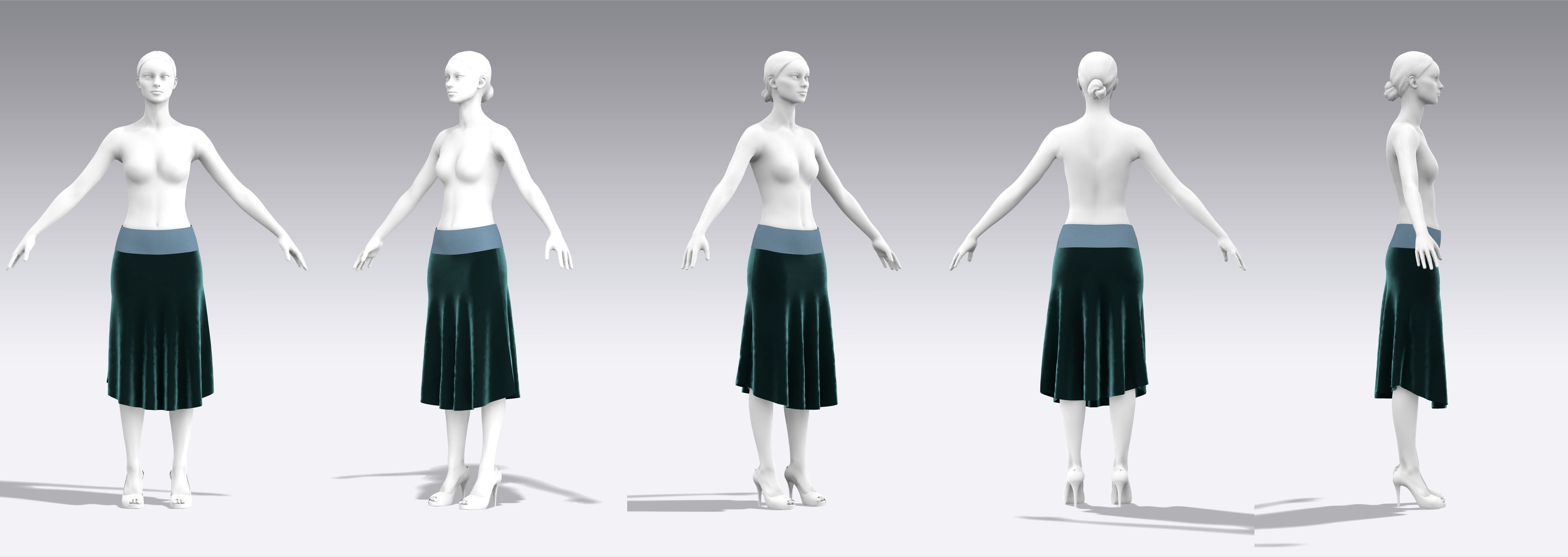 Skirt Outfits MD CLO 3D zprj project files 3D model_19