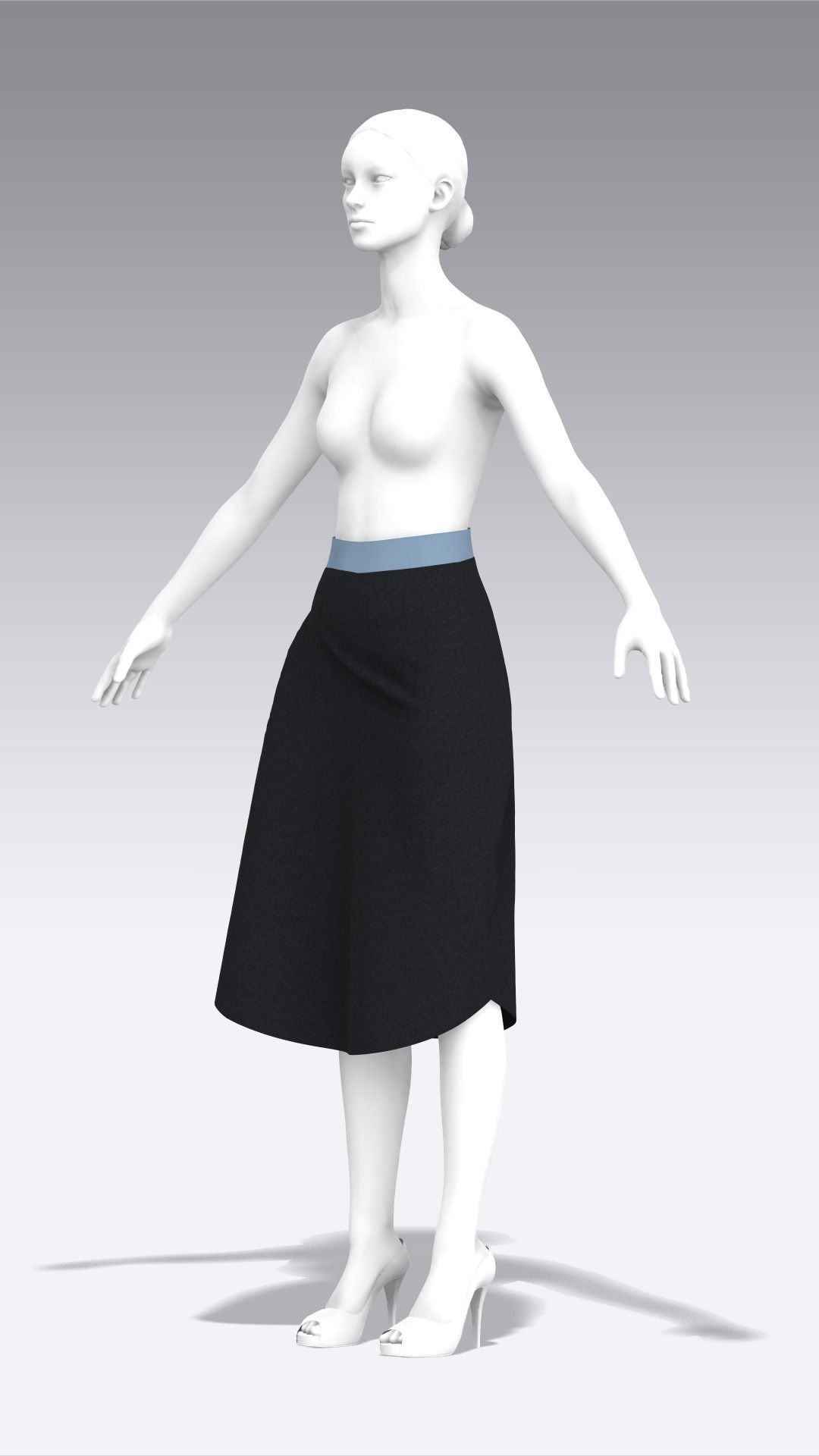 Skirt Outfits MD CLO 3D zprj project files 3D model_70