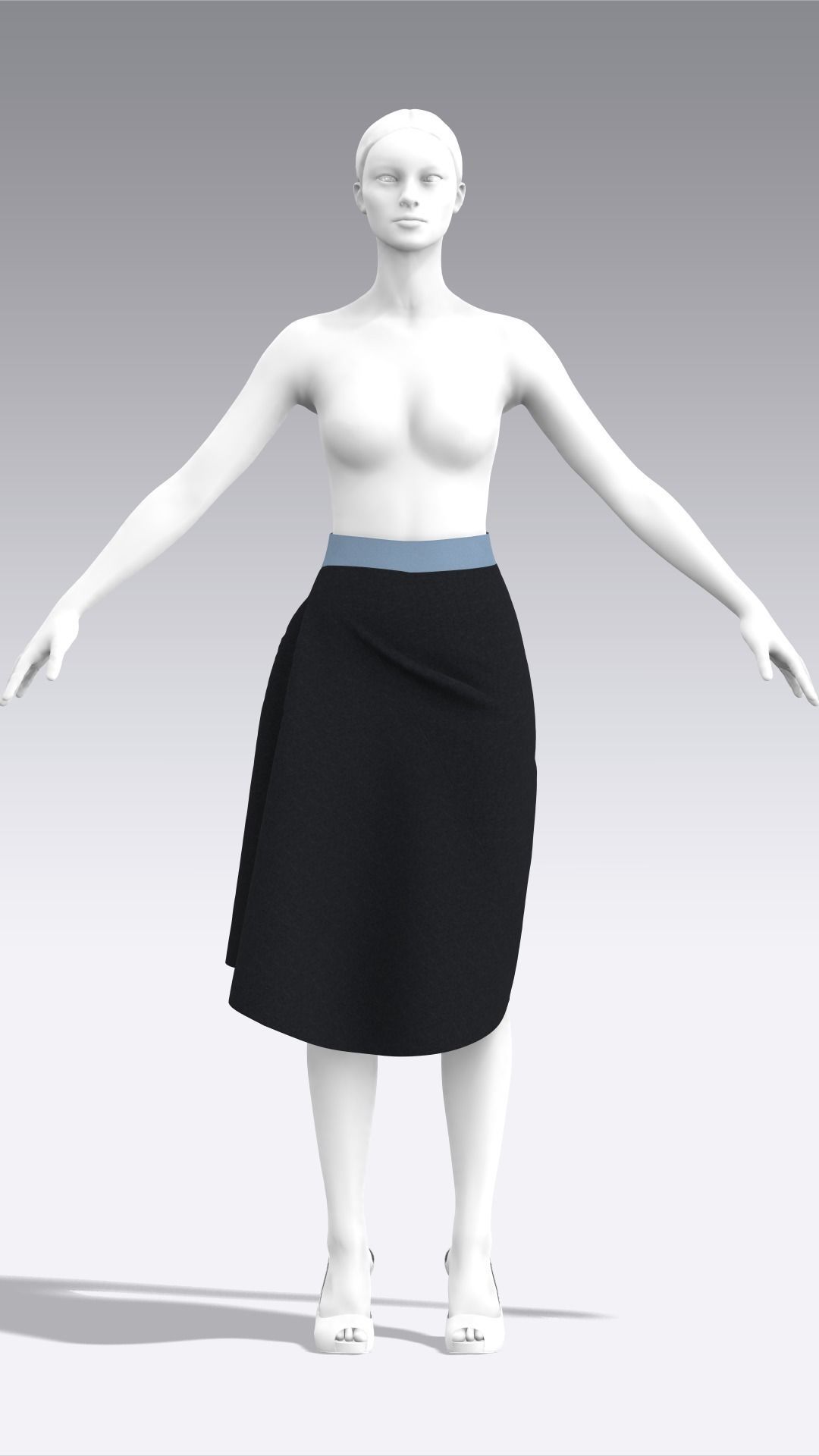 Skirt Outfits MD CLO 3D zprj project files 3D model_49