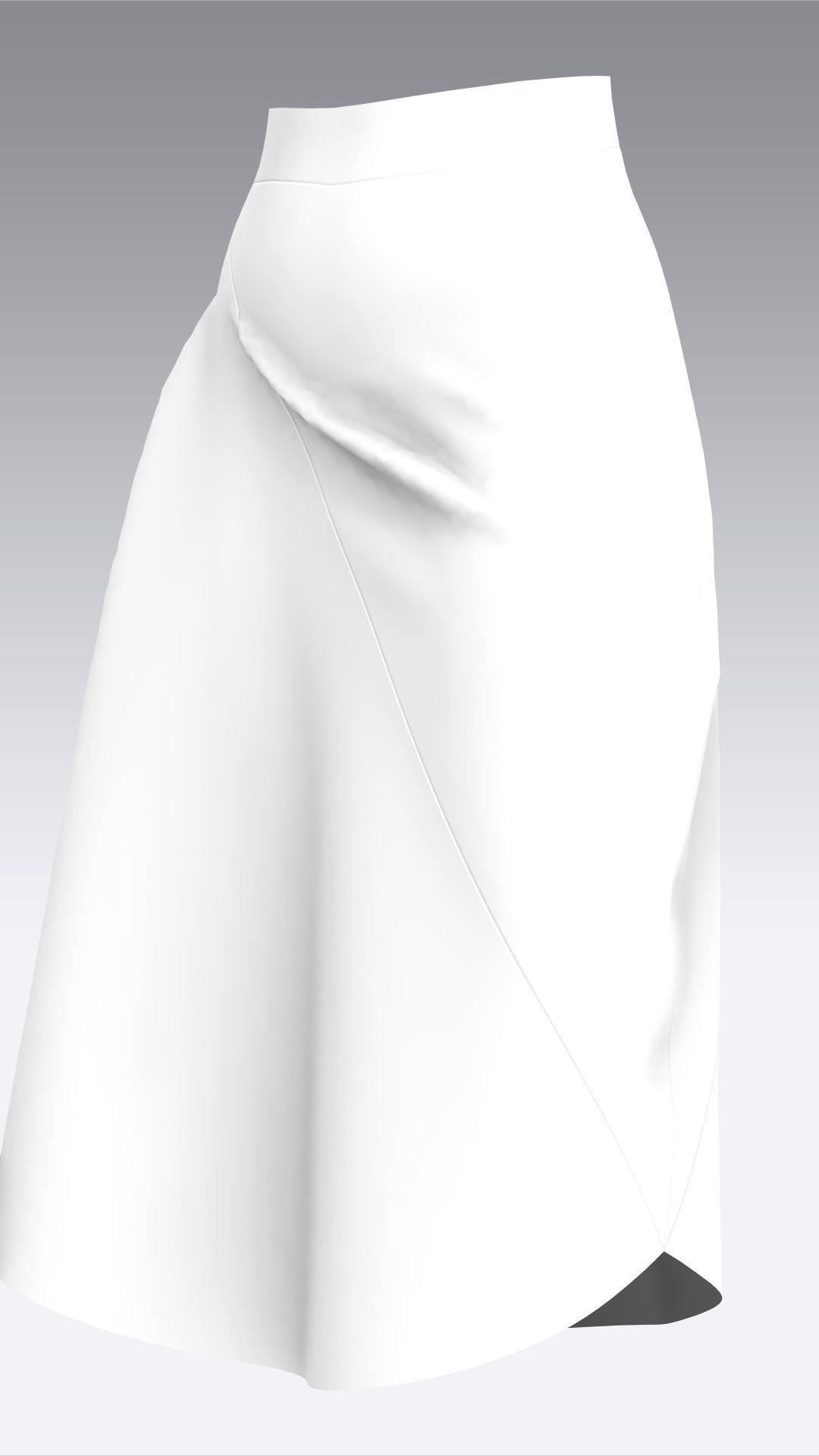 Skirt Outfits MD CLO 3D zprj project files 3D model_63