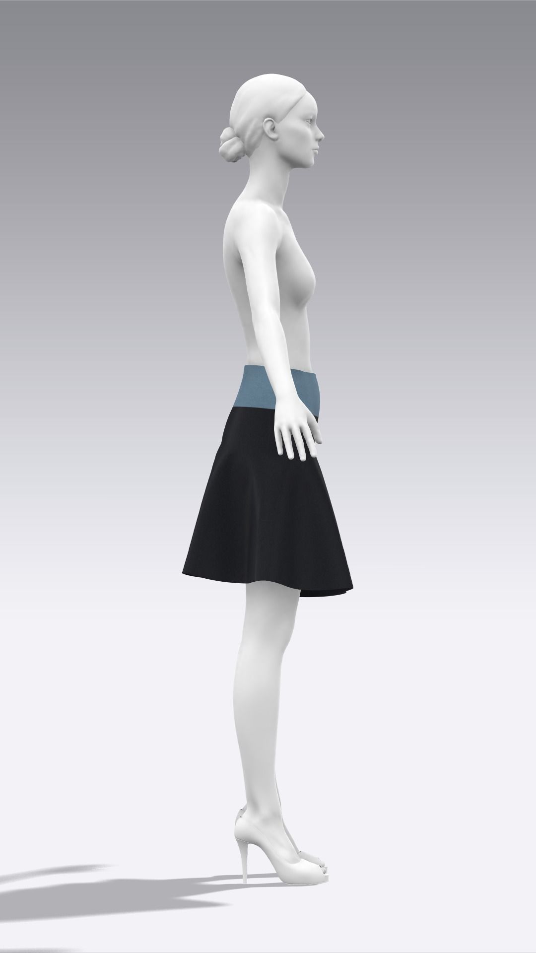 Skirt Outfits MD CLO 3D zprj project files 3D model_40