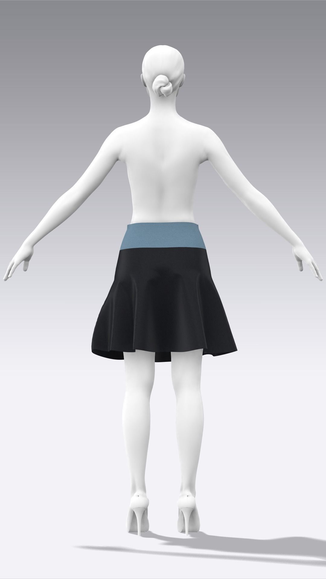 Skirt Outfits MD CLO 3D zprj project files 3D model_59