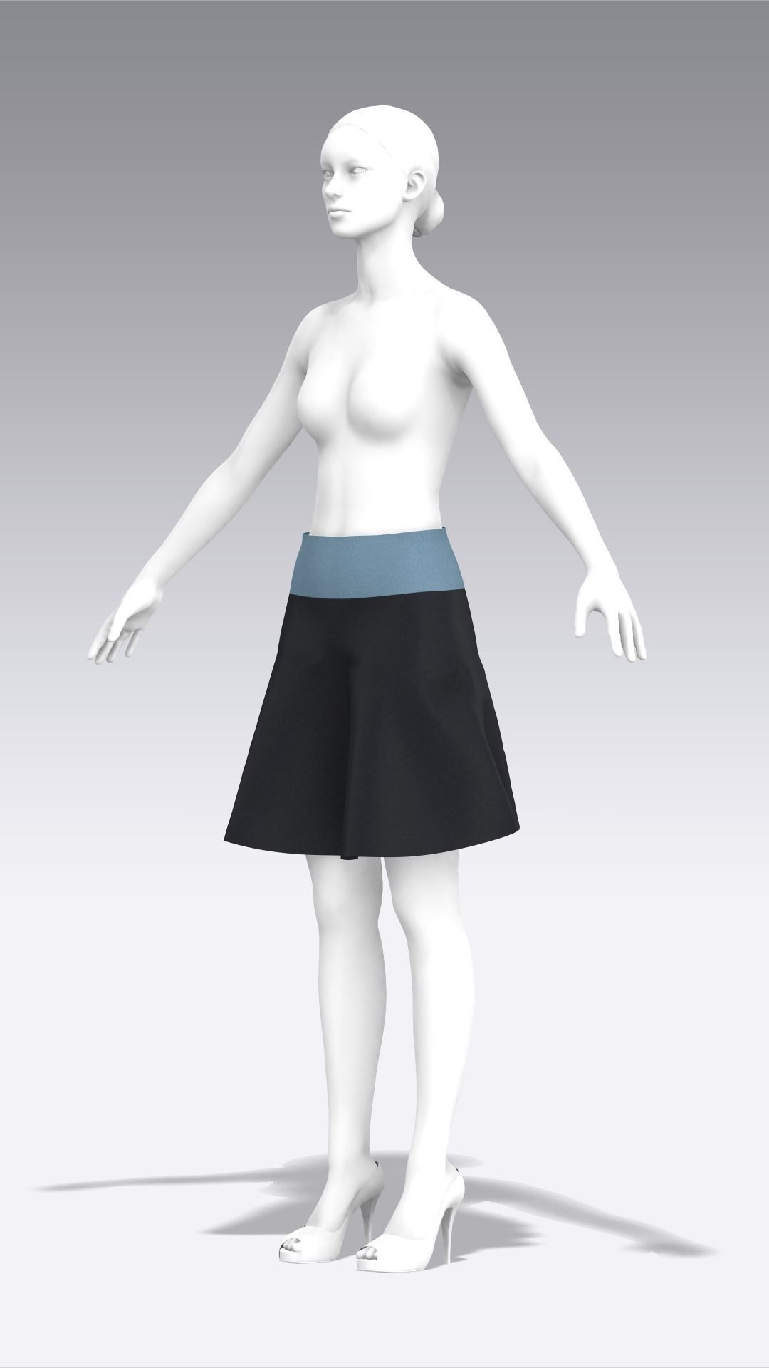 Skirt Outfits MD CLO 3D zprj project files 3D model_60