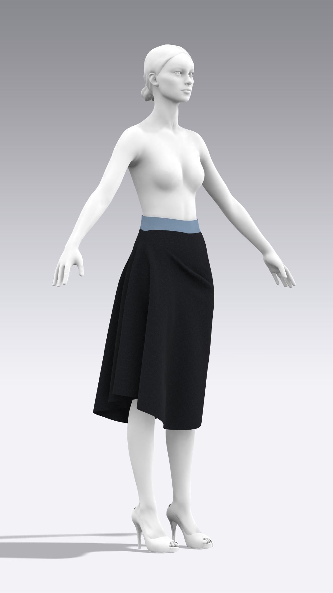 Skirt Outfits MD CLO 3D zprj project files 3D model_80