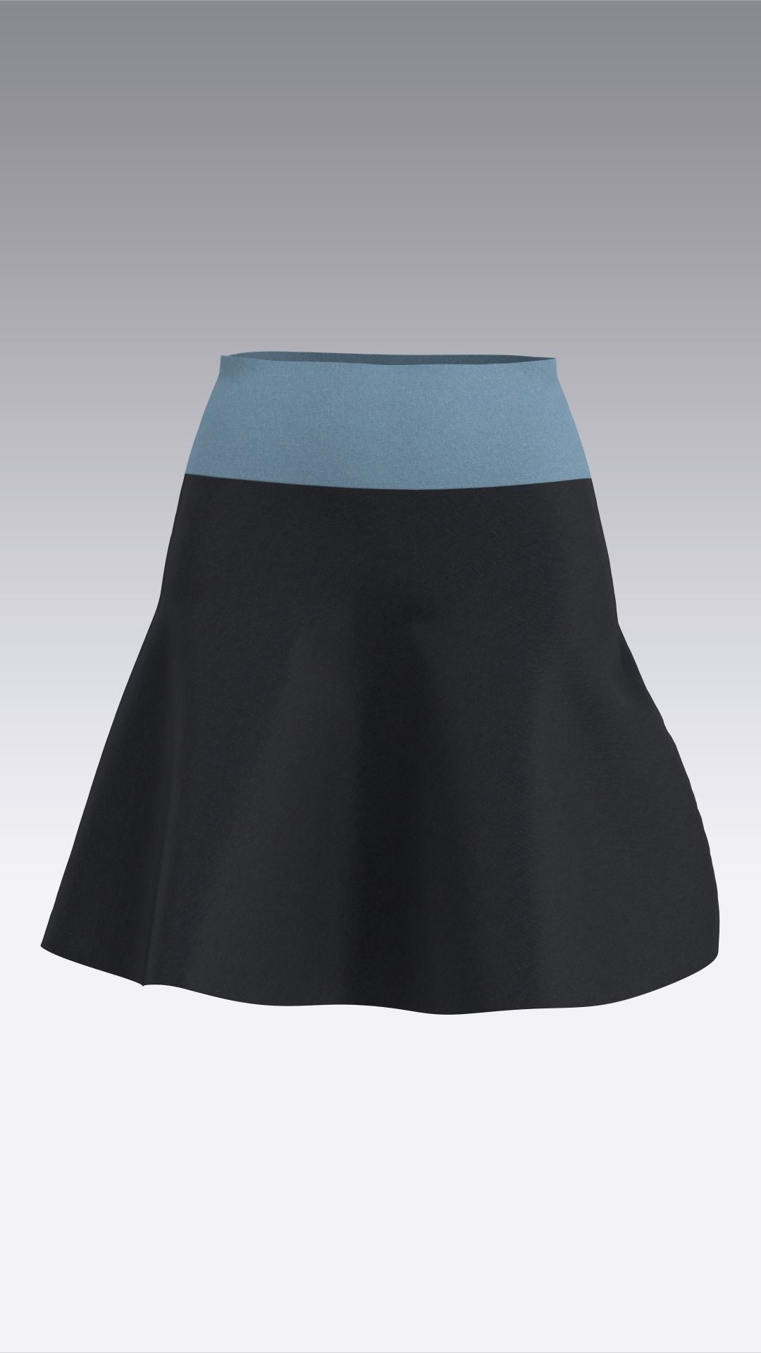 Skirt Outfits MD CLO 3D zprj project files 3D model_23