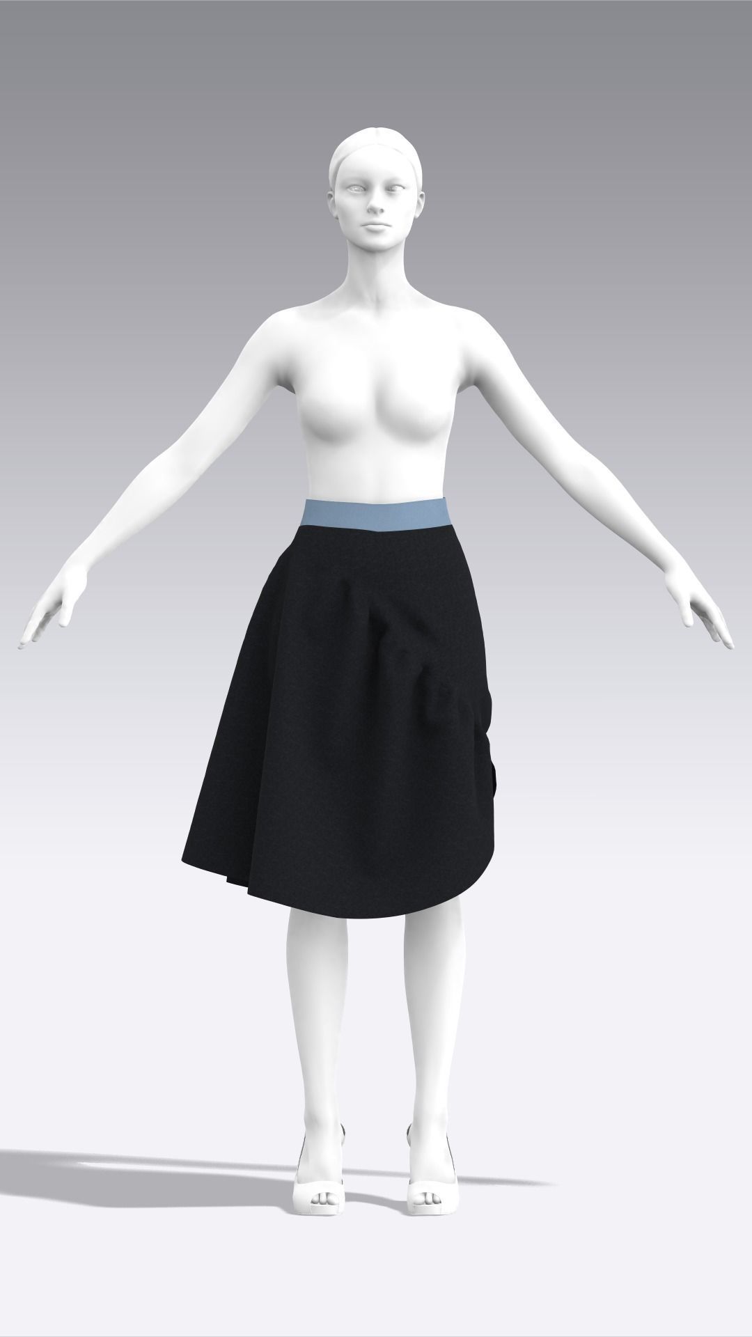 Skirt Outfits MD CLO 3D zprj project files 3D model_65